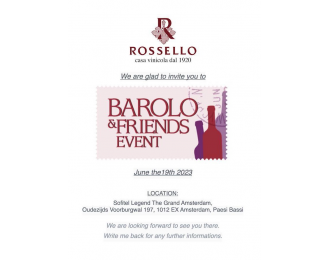 BAROLO & FRIENDS 2023 - AMSTERDAM